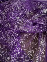 Purple Webs Tutu Tights