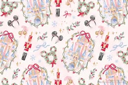 Nesta Cardigan - Merry Magical Kingdom - Bamboo French Terry Size M Joyellen