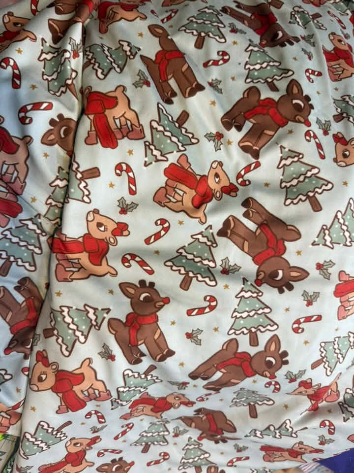 Rudolph Made with Magic All Print Size 10 Jodee