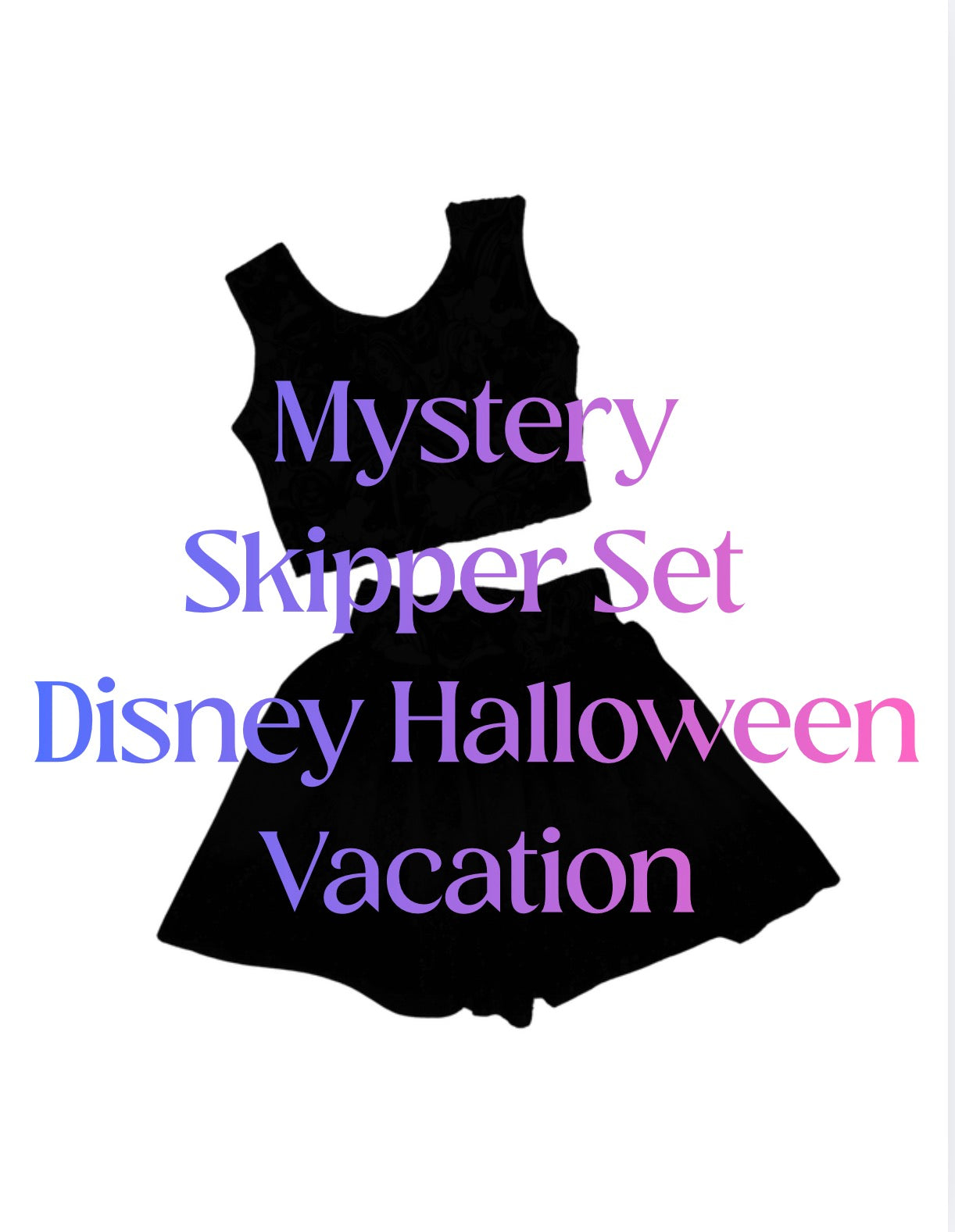 Mystery Skipper Set - Disney Halloween Vacation Theme
