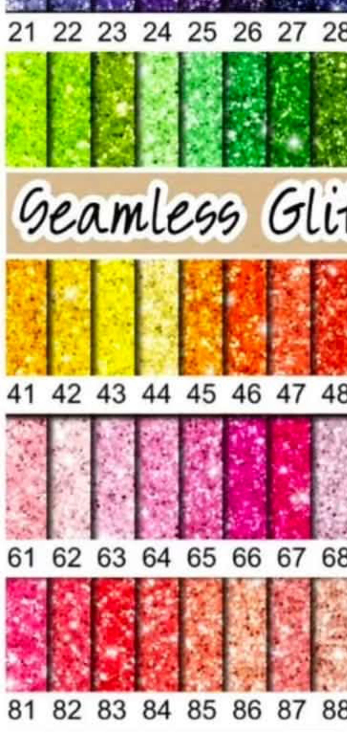 #29 Glitters Leggings Size 7 - Patricia