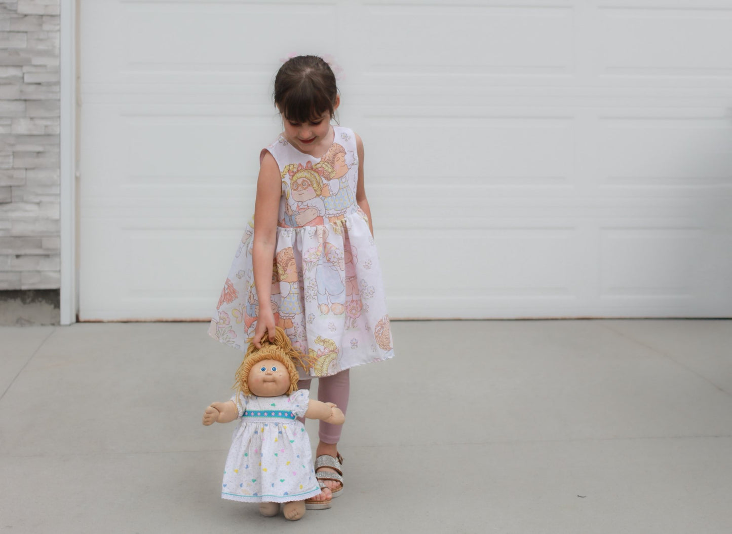 Cabbage Patch  Marigold Dress - Vintage 1980’s Fabric Size 5