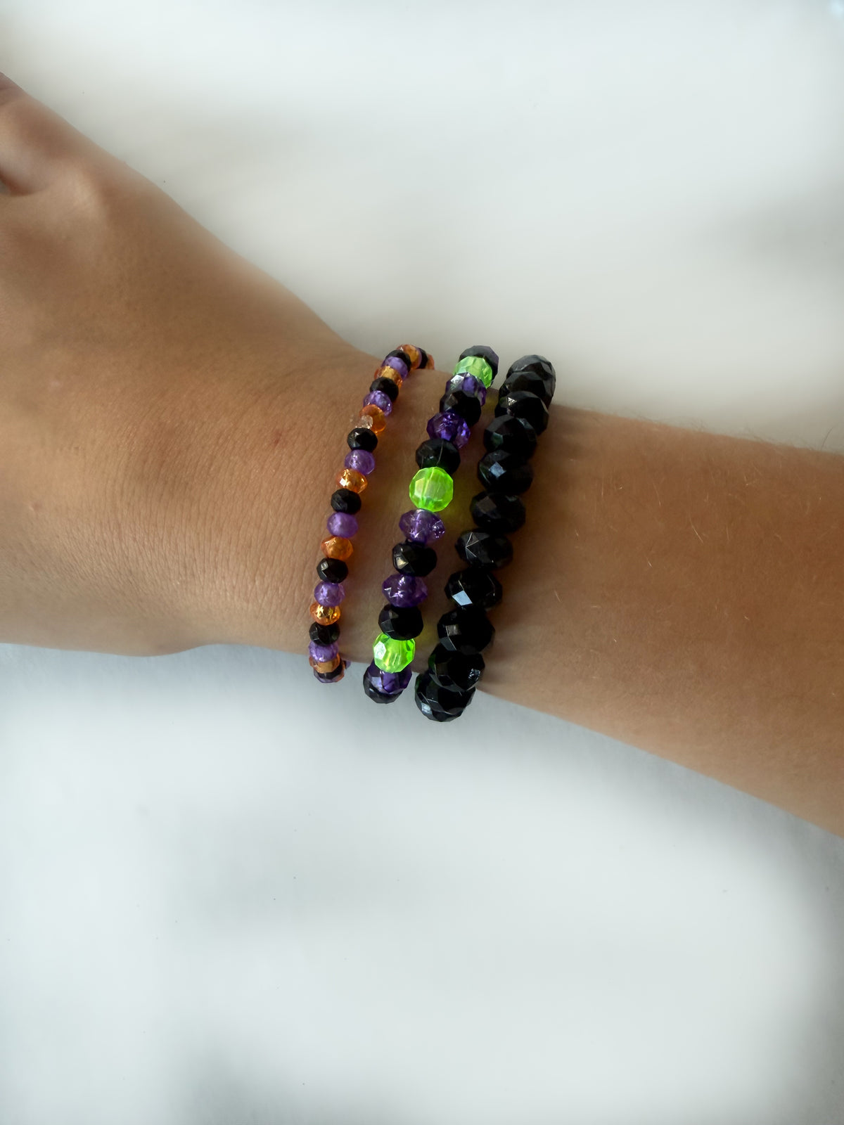 Halloween Cauldron Bracelet Stack