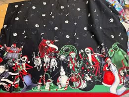 Santy Claus Border - Stella Skirt Med/Custom Measurements Roberta