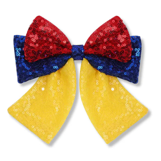 Snow White Sequin Bow Preorder