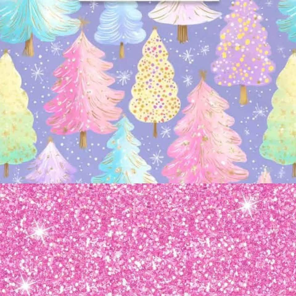 Bright Winter Trees & #44 Glitters Dream Dress SS Bamboo 7 - Mikayla